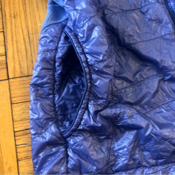 Women’s Outdoor Research Blue Deviator Hoody Fleece Running Jacket - Size L - Picture 5 of 10